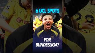 Will the Bundesliga have six UEFA Champions League spots next seasonucl uclfinal [upl. by Consalve129]