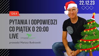 Przedświąteczne QampA ostatnie w tym roku w piątek o 2000 zapraszamy [upl. by Docile]