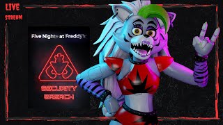 Five Nights at Freddys Security Breach Part 3 LIVE [upl. by Cower423]