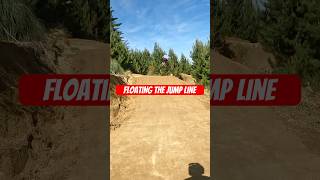 Floating the jump line ebike mtb rotoruamtb nzmountainbiking jumpline [upl. by Amick]