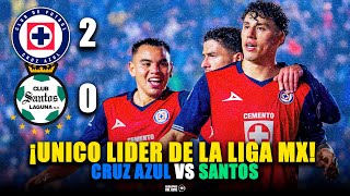 🚨 ✅ CRUZ AZUL APLASTA A SANTOS LAGUNA Y NADIE LE QUITA EL LIDERATO [upl. by Hairam]