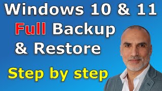 Windows 11 amp Windows 10 backup and restore full system image [upl. by Creath262]