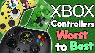 Ranking Every Xbox Controller [upl. by Suivatnad]