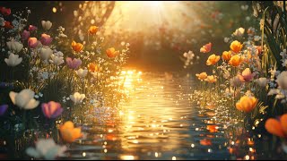 Healing Serenity🌼Uplifting Piano Tunes with Nature Ambiance for Emotional Calm Relax amp Anti Stress [upl. by Erdnoed]