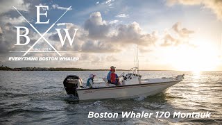 Boston Whaler 170 Montauk [upl. by Mcdade901]