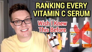 DO VITAMIN C SERUMS REALLY WORK  Ranking All My Vitamin C Skincare [upl. by Assili207]