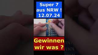 Super 7 Rubbellos aus NRW rubbeln an Tag 225 [upl. by Ranique831]