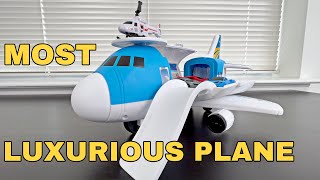 MOST LUXURIOUS CARGO PLANE  Toy Unboxing [upl. by Sunday]