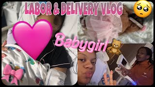 LABOR amp DELIVERY VLOG EMERGENCY CSECTION AT 38 WEEKS PREGNANT 🎀🧸 [upl. by Kiyoshi887]