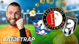 FEYENOORD GAAT LATJETRAPPEN amp DE SCHAAL GAAT NAAR   Zappsport Latjetrap [upl. by Tommie]