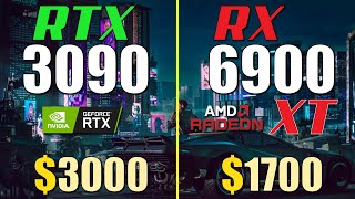 RTX 3090 vs RX 6900 XT  Test in 4K [upl. by Ttevi103]