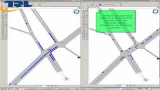 TRANSYTAIMSUN Link from TRL Software  Full Demonstration [upl. by Ettari]