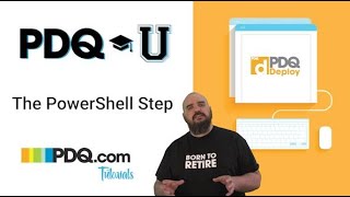 The PowerShell Step in PDQ Deploy [upl. by Rorrys]