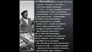 Il pescivendolo  LU PȊSCIARÉULE di Fernando DAnnunzio  in dialetto abruzzese vastese [upl. by Alake]