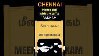 Top Places in Chennai Ending with Bakkam  chennai [upl. by Zusman599]