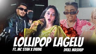 LOLLIPOP LAGELU X MC STAN X DIVINE  DRILL MASHUP  DRILLZY BEATS [upl. by Aihsram267]