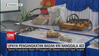 Upaya Pengangkatan Badan KRI Nanggala 402 [upl. by Ayekal]