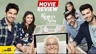 Kapoor amp Sons  Movie Review  Anupama Chopra [upl. by Revlis931]