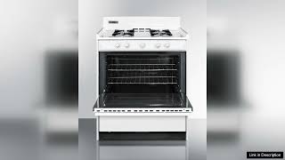 Summit White 30quot Wide Gas Range Review [upl. by Annod]