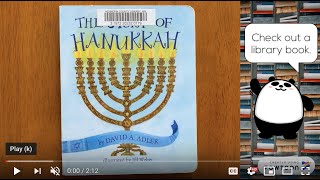 The Story of Hanukkah Childrens Book Read Aloud [upl. by Novit]