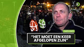 Achterhoekse boeren naar Arnhem voor actie bij Provinciehuis [upl. by Mcdade]