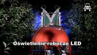 Opryskiwacz sadowniczy AGROLA TURBO  oświetlenie LED Orchard spraying [upl. by Eletnahc194]