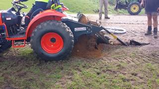 Trench It Tractor Mounted Trencher TMT [upl. by Linsk310]