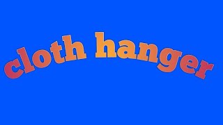 Cloth hanger for waste material idea subscribe diy like [upl. by Yhtomit836]