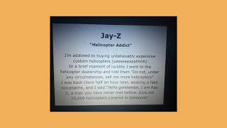 JayZ  Helicopter Addict prod by No ID amp DJ Dahi 444 unreleased track exclusive [upl. by Drain]