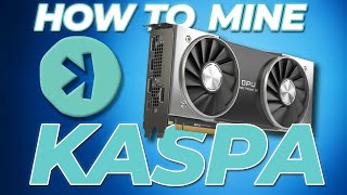 Easy Guide to Mine Kaspa 2023 [upl. by Wilone]