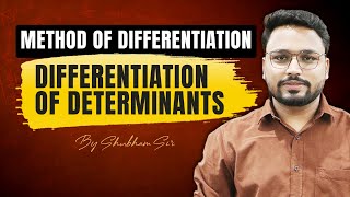 Method Of Differentiation  Class 12th  L  09  JEE Main  JEE Advanced  SHUBHAM BANSAL Sir [upl. by Pierrette693]