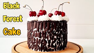 🍒🍫Full Black Forest cake tutorialCorrect recipe [upl. by Annaiv196]