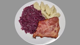 Chlupaté knedlíky se zelím a uzeným masem recept [upl. by Nylsoj951]