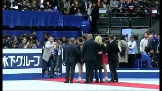 Evgenia Medvedeva Чемпионат Мира 2019 Saitama Japan общее фотографирование ZheEteri [upl. by Sternick]