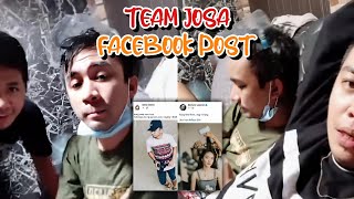 TEAM JOSA FACEBOOK POST  SACHZNA NAGBIGAY DAW NG MGA BIKE [upl. by Halian]