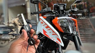 All New 2024 KTM DUKE 250 Full Detailed Review Meterconsole features  On Road Price [upl. by Eelarak]