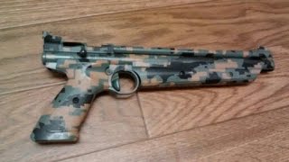 How to camo an airgun [upl. by Skvorak]