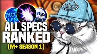 OFFICIAL ALL SPECS M Tier List  The War Within Season 1 [upl. by Papageno]