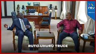 Ruto holds talks with Uhuru Kenyatta to resolve retirement benefits dispute [upl. by Nesaj]