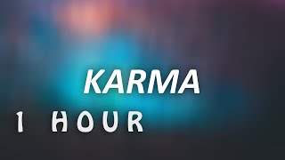 1 HOUR 🕐  AJR  Karma Lyrics [upl. by Frisse]