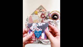 Fill your envelope craft crafts craftshorts coolcrafts craftideas crafting craftingideas [upl. by Oirom]