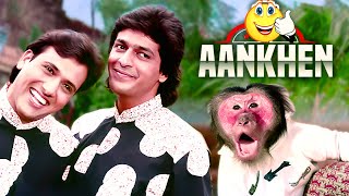 Govinda Chunky Pandey amp Kader Khan Ki Dhamakedar Hindi Comedy Movie  Aankhen Full Movie  Sadashiv [upl. by Sylram713]