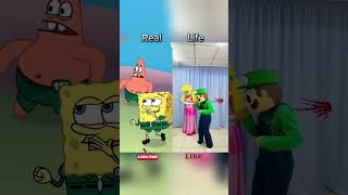 THE SQUID GAMES CHEAT PRANK video parody of anacraft supermario funny [upl. by Allrud]