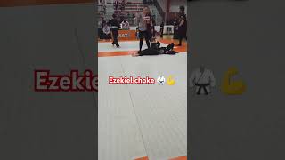 Isaiah with the Ezekiel choke from kesa 💪🥋📢 [upl. by Ainoz206]