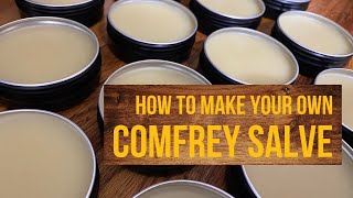 Ep 174 How to Make Comfrey Salve Tutorial [upl. by Amye]