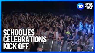 Schoolies Celebrations Kick Off  10 News First [upl. by Berardo]