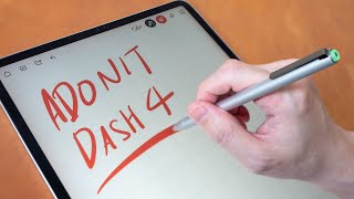 Adonit Dash 4 stylus for Apple amp Android devices review [upl. by Eelidnarb]