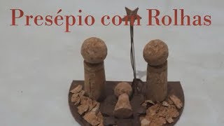 Presépio com Rolhas de cortiça  Você conhece Você gosta [upl. by Innis]