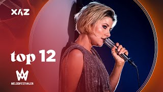 Melodifestivalen 2022 Eurovision  🇸🇪 Sweden Top 12 [upl. by Itsuj]