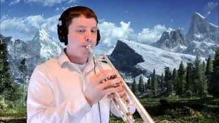 Han and Leia from quotStar Wars The Force Awakensquot Trumpet Cover [upl. by Ayiak469]